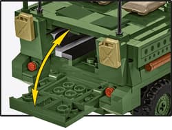 Galeria - zdjęcie nr. 4 - COBI Klocki Stryker M1126 ICV COBI 2635