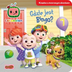 Cocomelon Gdzie jest Bingo? Książka z otwieranymi okienkami - Opracowanie Zbiorowe
