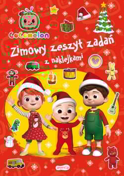 Cocomelon Zimowy zeszyt zadań z naklejkami - Opracowanie Zbiorowe