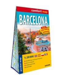 Comfort! map Barcelona midi 1:20 000 plan miasta - Praca zbiorowa