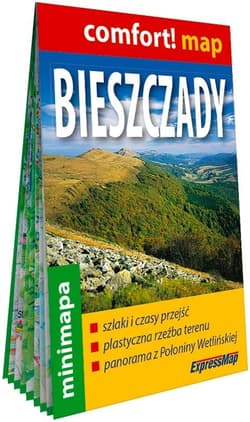 Comfort! map Bieszczady minimapa - Praca zbiorowa