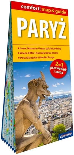 Comfort! map&guide Paryż w.2026