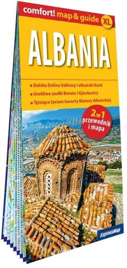Comfort! map&guide XL Albania - Izabela Nowek