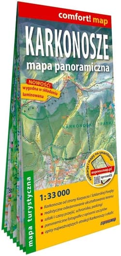 Comfort! map Karkonosze 1:33 000 - Praca zbiorowa