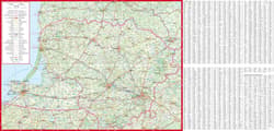 Galeria - zdjęcie nr. 5 - Comfort! map Litwa, Wilno, Kowno 1:700 000 w.2025