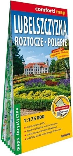 Comfort! map Lubelszczyzna. Roztocze... 1:175 000 - Praca zbiorowa