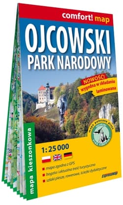 Comfort! map Ojcowski PN 1:25 000 mini mapa - Praca zbiorowa