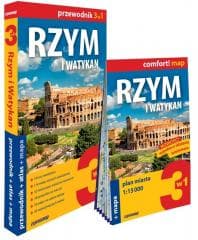 Comfort! map Rzym i Watykan 3w1 - Kamila Kowalska, Katarzyna Romanowska