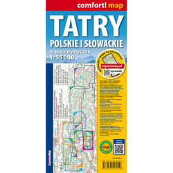 Galeria - zdjęcie nr. 4 - Comfort! map Tatry Polskie i Słowackie 1:55 000