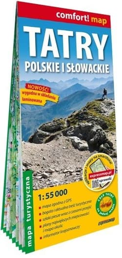 Comfort! map Tatry Polskie i Słowackie 1:55 000 - Praca zbiorowa