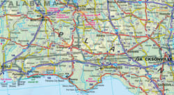 Galeria - zdjęcie nr. 2 - Comfort map USA - road and tourist map 1:4 750 000