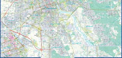 Galeria - zdjęcie nr. 5 - Comfort! map Warszawa plan miasta 1:29 000