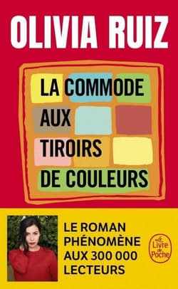 Commode aux tiroirs de couleurs - Olivia Ruiz