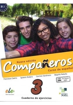 Companeros 3 ćwiczenia + licencia digital - Praca zbiorowa