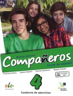 Companeros 4 ćwiczenia + licencia digital - Praca zbiorowa