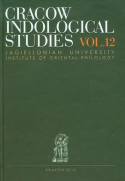 Cracow Indological Studies vol.12
