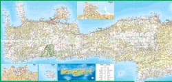 Galeria - zdjęcie nr. 2 - Crete tourist map 1:150 000 laminat 2023