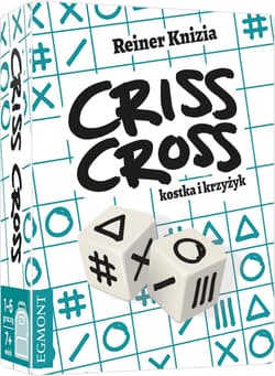 Criss Cross Gry do plecaka kostka i krzyżyk - Reiner  Knizia
