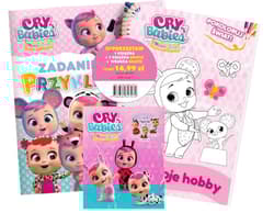 Cry Babies. Zestaw Dwie książeczki oraz 1 z 3 figurek! - Praca zbiorowa