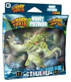 CTHULHU nowy potwór Dodatek do gier „Potwory w Tokio” i „Potwory w Nowym Jorku”!