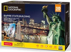 Cubic Fun Puzzle 3D National Geographic Empire State Building 306-DS0977