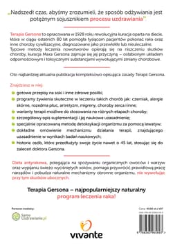 Galeria - zdjęcie nr. 2 - Cud Terapii Gersona Sprawdzony program żywieniowy leczenia raka i innych chorób