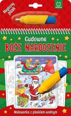 Cudowne Boże Narodzenie Malowanka z pisakiem wodnym - Opracowanie Zbiorowe