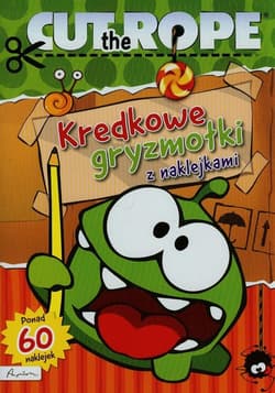 Cut The Rope Kredkowe gryzmołki z naklejkami