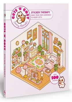 Cute 'n' Cozy Sticker Therapy - Zenny Abanales