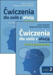 Ćw. dla osób z afazją. Formy gramatyczne cz.1-2 - Justyna Żulewska,  Małgorzata Nowis-Zalewska