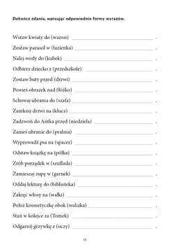 Galeria - zdjęcie nr. 3 - Ćw. dla osób z afazją. Formy gramatyczne cz.1-2
