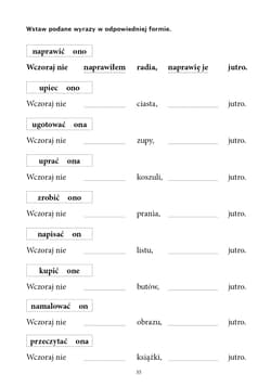 Galeria - zdjęcie nr. 4 - Ćw. dla osób z afazją. Formy gramatyczne cz.1-2
