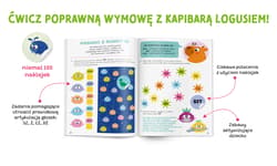 Galeria - zdjęcie nr. 2 - Ćwiczę łamańce. Kapitan Nauka. Zabawy logopedyczne. Kapibara Loguś