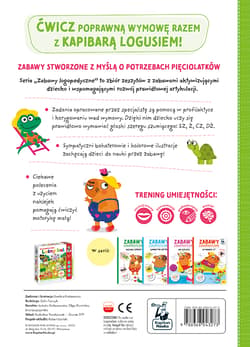 Galeria - zdjęcie nr. 3 - Ćwiczę łamańce. Kapitan Nauka. Zabawy logopedyczne. Kapibara Loguś