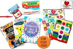 Ćwiczę pisanie 3-6 lat. Zestaw 3 książek z dodatka - Agnieszka Wileńska