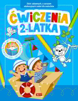 Ćwiczenia 2-latka z naklejkami