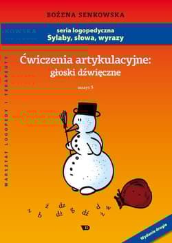 Ćwiczenia artykulacyjne Zeszyt 5 Głoski dźwięczne - Bożena Senkowska