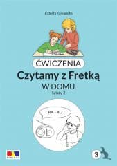 Ćwiczenia. Czytamy z Fretką. Bolo cz.3 Sylaby 2 - Konopacka Elżbieta