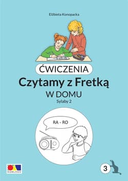 Ćwiczenia. Czytamy z Fretką. Bolo cz.3 Sylaby 2 - Konopacka Elżbieta