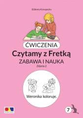 Ćwiczenia. Czytamy z Fretką cz.7 Zdania 2 - Konopacka Elżbieta
