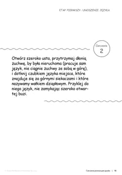 Galeria - zdjęcie nr. 2 - Ćwiczenia pionizacyjne języka do terapii infantylnego sposobu połykania