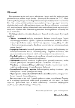 Galeria - zdjęcie nr. 5 - Ćwiczenia w terapii dysleksji i dysortografii dla uczniów klas IV–VI Ó – U