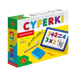 Cyferki magnetyczne z tablicą zabawka edukacyjna
