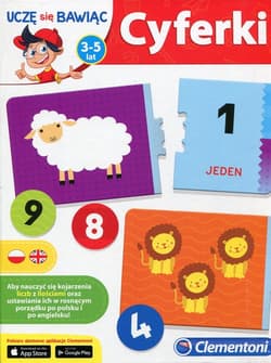 Cyferki Uczę się bawiąc 3-5 lat