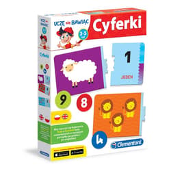 Cyferki Uczę się bawiąc 3-5 lat - Uczę się bawiąc