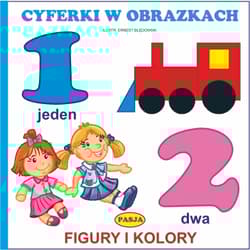 Cyferki w obrazkach. Figury i kolory - Ernest Błędowski