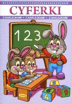 Cyferki z naklejkami - Opracowanie Zbiorowe