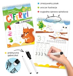 Galeria - zdjęcie nr. 5 - Cyferki. Zmywalna kaligrafia