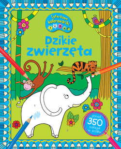 Cyferkowe kolorowanki Dzikie zwierzęta