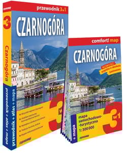 Czarnogóra 3w1: przewodnik + atlas + mapa - Praca zbiorowa